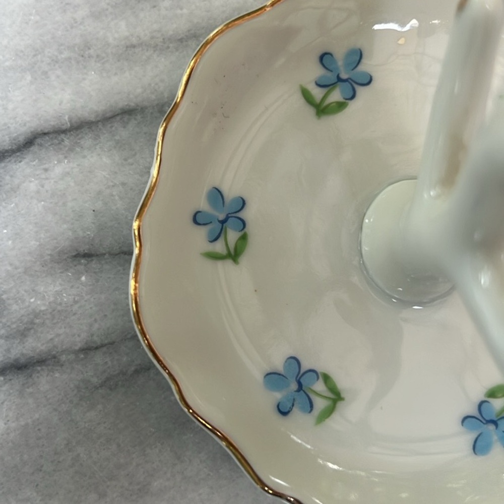 I.W. Rice Vintage Porcelain Ring Holder, Outstanding Condition! - Picture 3 of 6